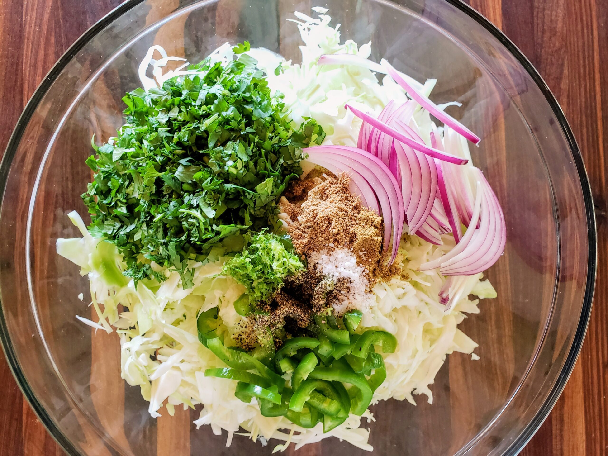 Cilantro Lime Cabbage Salad ⋆ Easy Mexican-Inspired Slaw Salad!